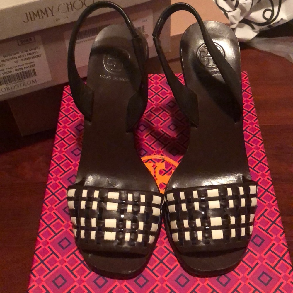 Tory Burch sandal.